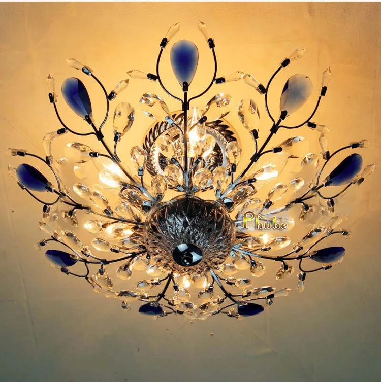 

Modern Chrome / Gold Crystal Chandelier Light Fixtures,Tree Shape Guaranteed 100%+Free shipping!