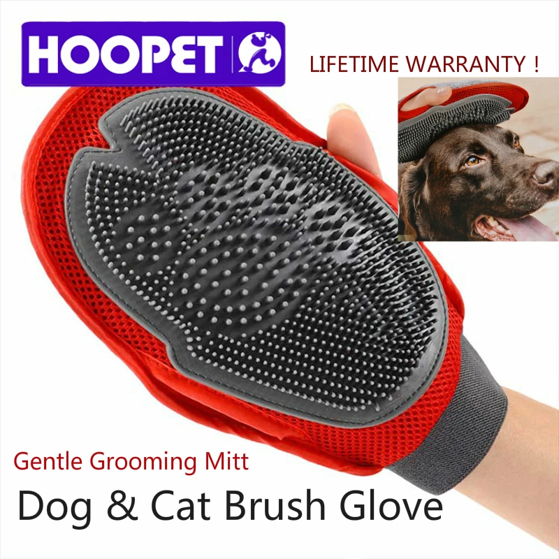 HOOPET Cat Pet Dog fur Grooming Groom Glove Mitt Brush Comb Massage Bath Brand New big dog wash tool Bubble maker HOOPET Cat Pet Dog fur Grooming Groom Glove Mitt Brush Comb Massage Bath Brand New big dog wash tool Bubble maker