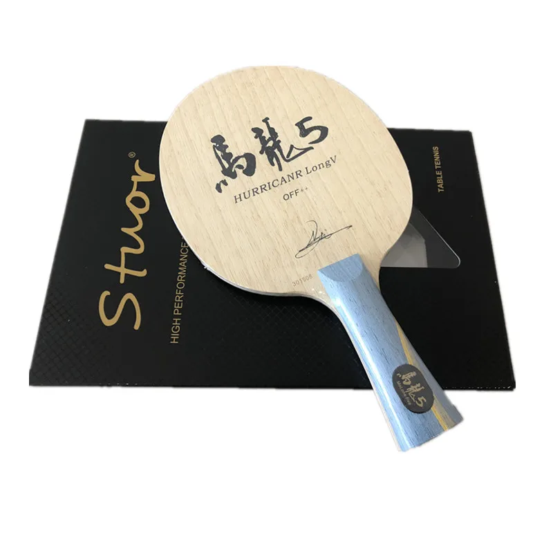 Ma Long 5 углеродное внутреннее лезвие для настольного тенниса ракетка для пинг-понга FL и ST ручка для настольного тенниса летучие мыши длинная ручка