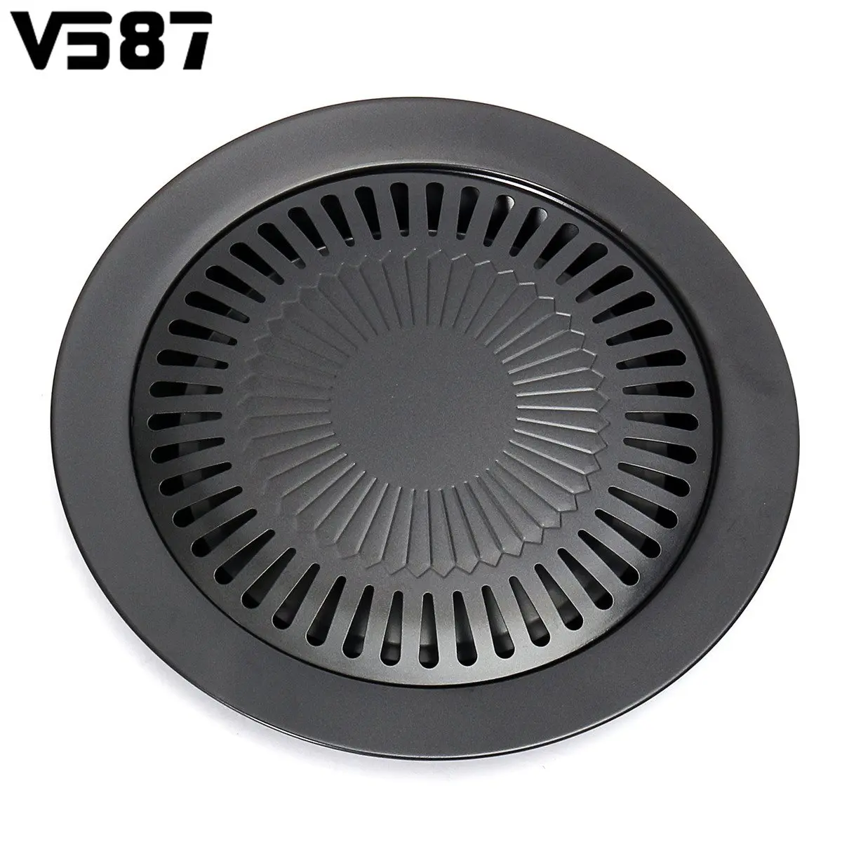 Buy Round Nonstick Iron BBQ Pan Roasted Chicken