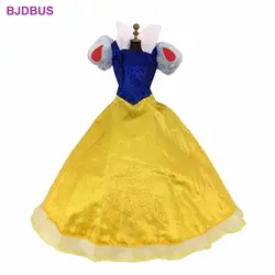 Лимитированная коллекция сказочное платье копия Белоснежка Принцесса Свадебная вечеринка платье одежда для 17 ''кукла аксессуары