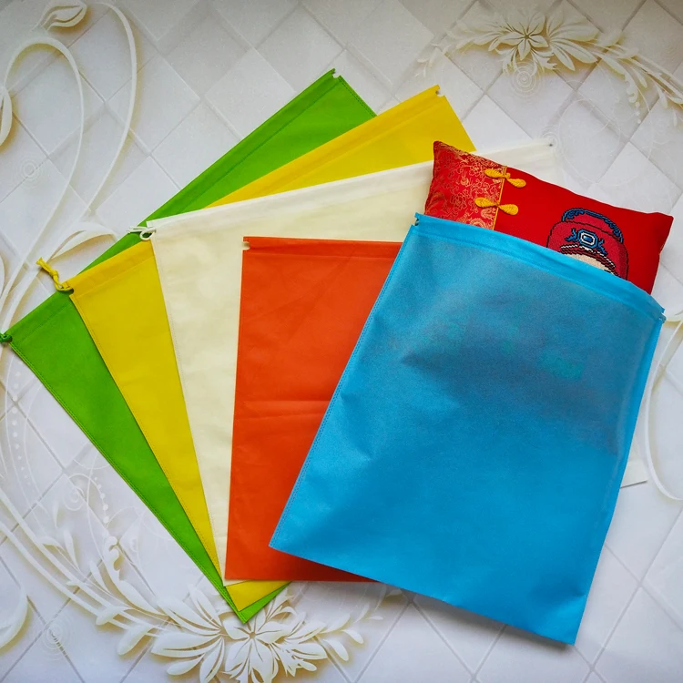 20-pieces-colors-super-large-size-double-thick-fabric-eco-drawstring-string-bag-drawstring-string-eco-reusable-non-woven-bag
