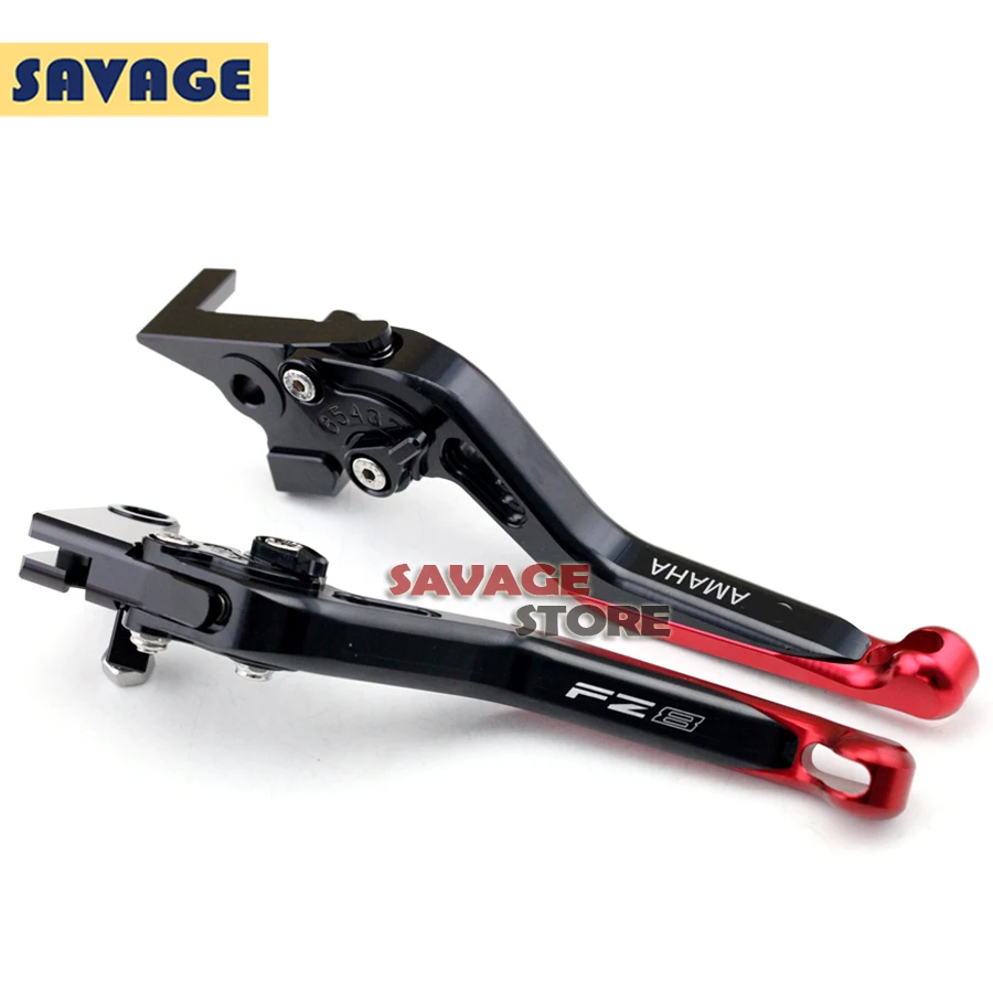 

For YAMAHA FZ-8 FZ8 2010 2011 2012 2013 2014 Motorcycle Accessories CNC Aluminum Extendable Brake Clutch Levers Extending Red