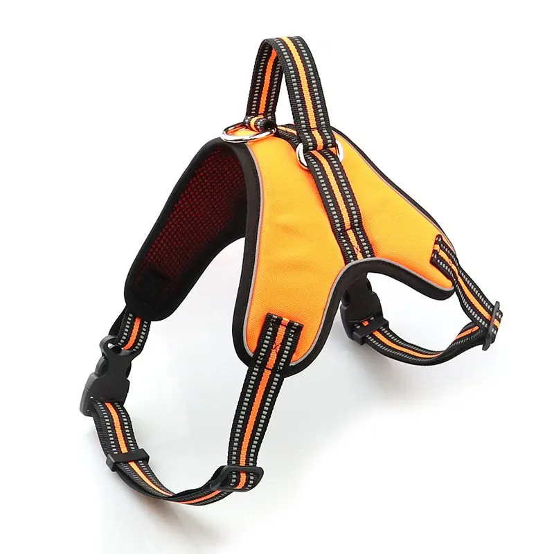 Reflective Pet Dog Waist Leash Chest Harness for Spring Summer Saddle