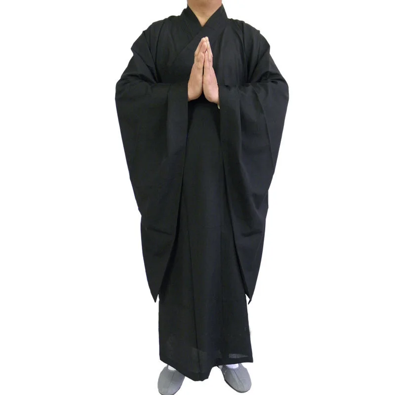 Халат для медитации Shaolin буддийский монах костюм кунг фу мужские костюмы|Халаты и