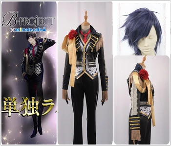 

Game Virtual Idol Group B-project THRIVE Kaneshiro Goushi Cosplay Costume For Adult Stage Uniform Outfit Full Set Wig Halloween