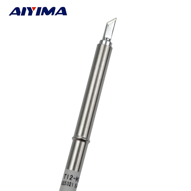 Aiyima 1pcs T12-KU Soldering tip lead-free solder iron tips for HAKKO FX-951/FX-952/FX-950 Aiyima 1pcs T12-KU Soldering tip lead-free solder iron tips for HAKKO FX-951/FX-952/FX-950