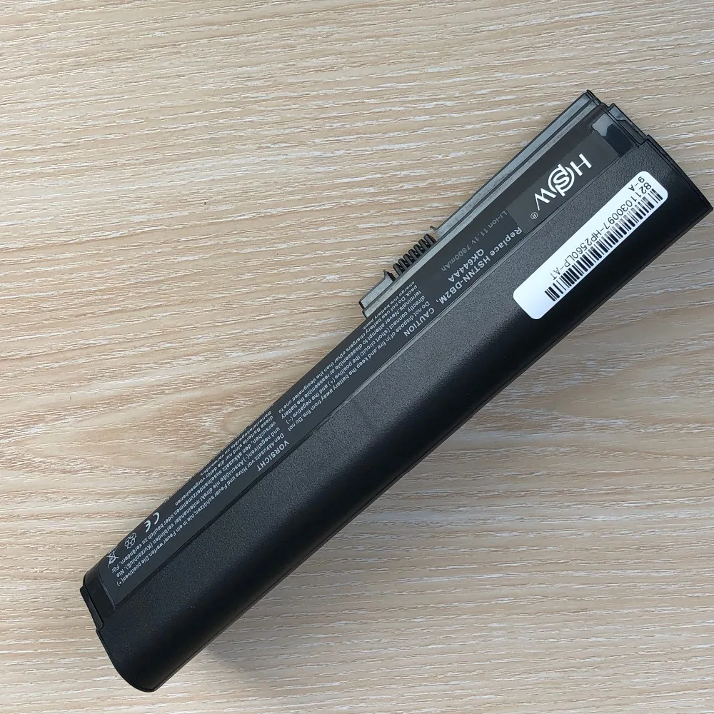 Bateria para hp Sx06xl Sx09 Elitebook 6600mah 2560p 2570p Hstnn-ub2l Qk644aa Células - Imagem 3