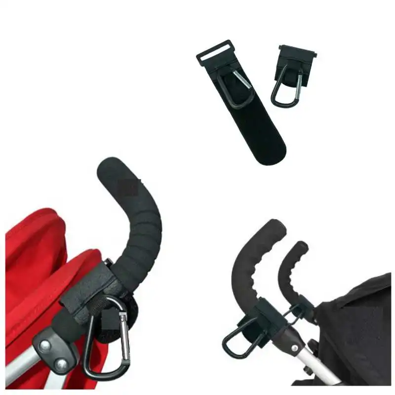 2pcs Stroller Hooks Baby Pushchair Pram Stroller Buggy Hanger Trolley