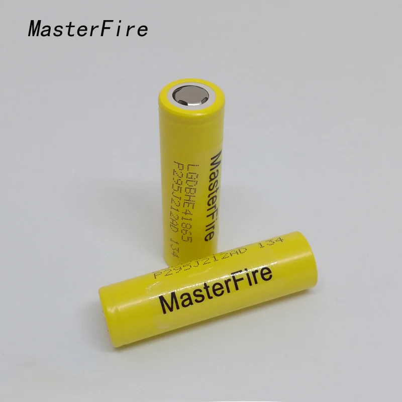 Литиевая батарея MasterFire 2 шт./лот HE4 Chem 18650 ICR18650HE4 20A для фонарика LG 2500 мАч |