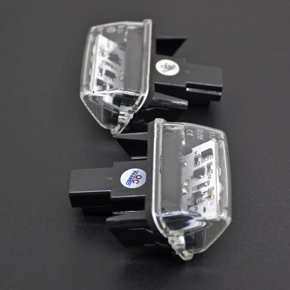 2x автомобильные лампы для номерного знака, светодиодный фонарь для номерного знака на заказ для Toyota Yaris 2012-/Camry 2013-/Auris 2009-2010