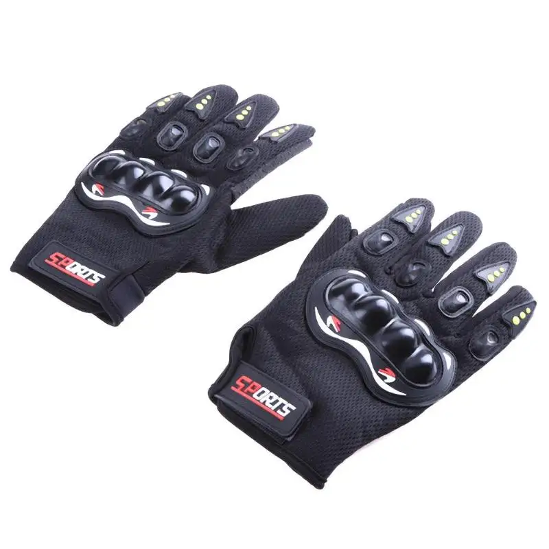 Дышащие сетчатые мотоциклетные перчатки для велоспорта, зимние защитные перчатки для мотокросса, гоночные перчатки с жестким кончиком пальцев