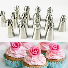 1 шт. русский Сферический шар из нержавеющей стали, насадка для обледенения, Кондитерские наконечники, помадка, кекс, инструмент для выпечки, форма сферы, крем