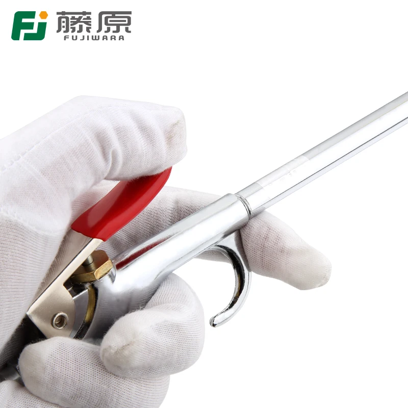 Tanie FUJIWARA wysokociśnieniowy pneumatyczny wydłużający pneumatyczny pistolet pneumatyczny urządzenia do oczyszczania z regulacją od 43cm do 70cm