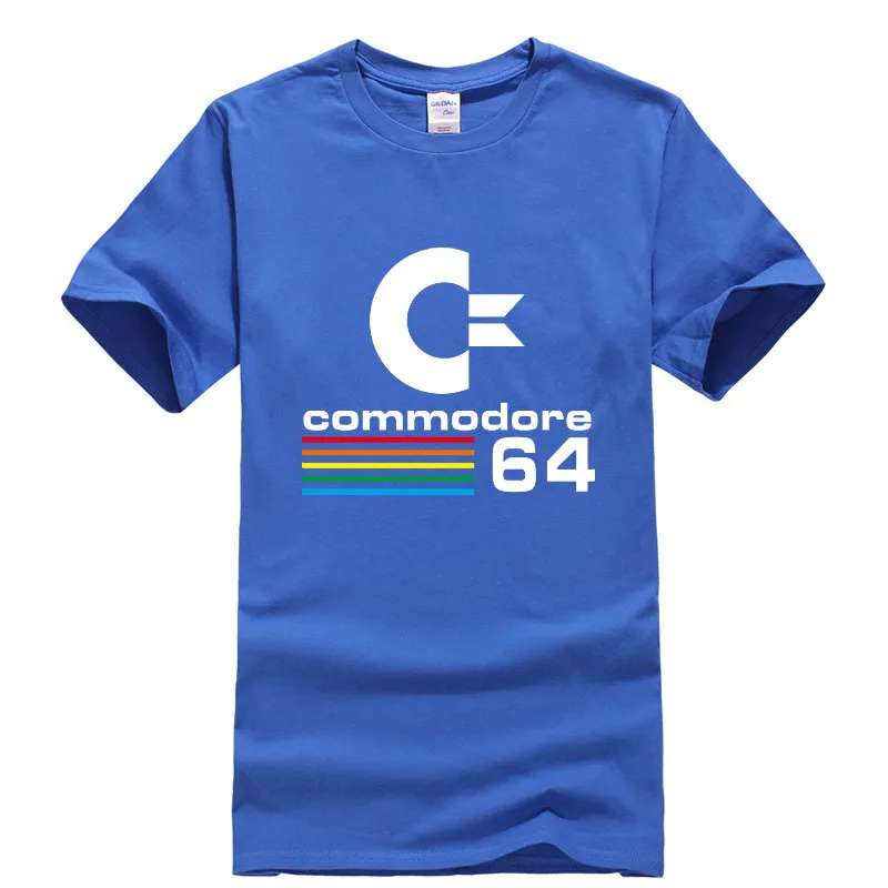 2018 Summer Commodore 64 T Shirts C64 SID Amiga Retro 8-bit Ultra Cool Design Vinyl T-shirt Mens Clothing With Short Sleeve 2018 Summer Commodore 64 T Shirts C64 SID Amiga Retro 8-bit Ultra Cool Design Vinyl T-shirt Mens Clothing With Short Sleeve