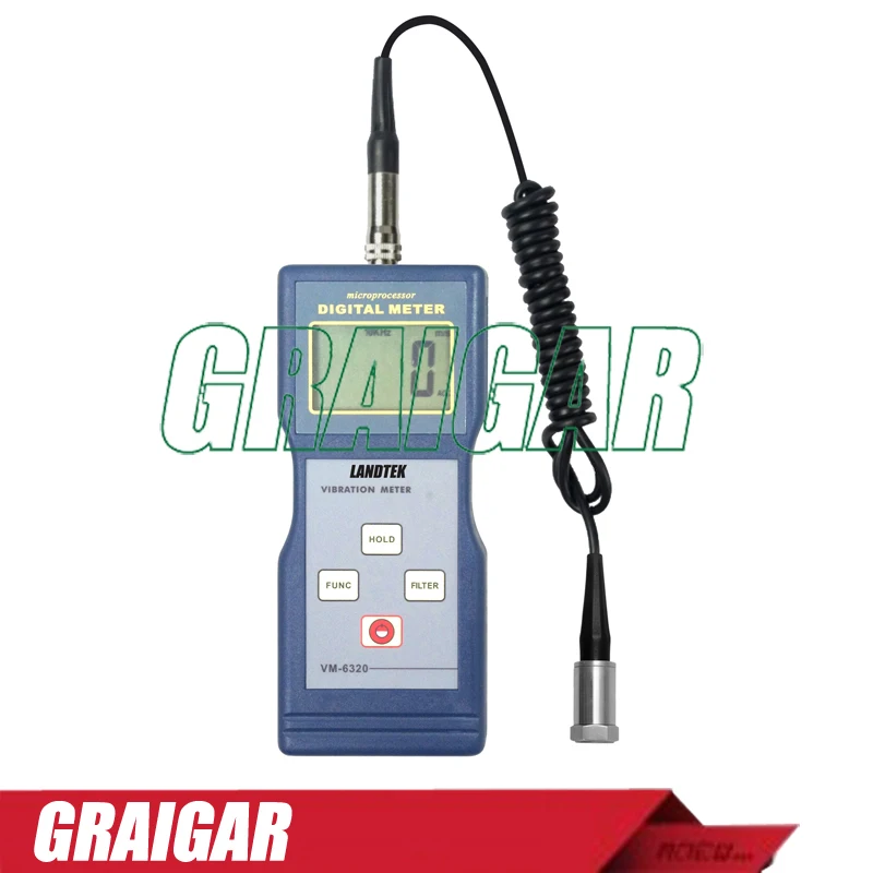 Digital&Portable Vibration Meter VM 6370 Used for Measuring Periodic