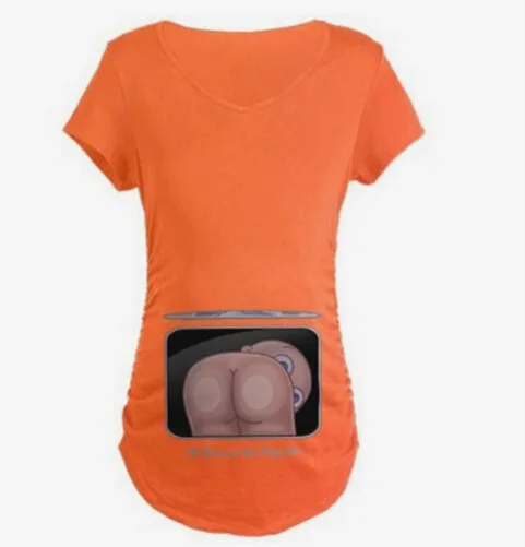 PLAMTEE футболка для кормления грудью одежда для беременных Детские футболки с принтом летняя одежда с короткими рукавами для кормящих женщин топы Плюс Размер