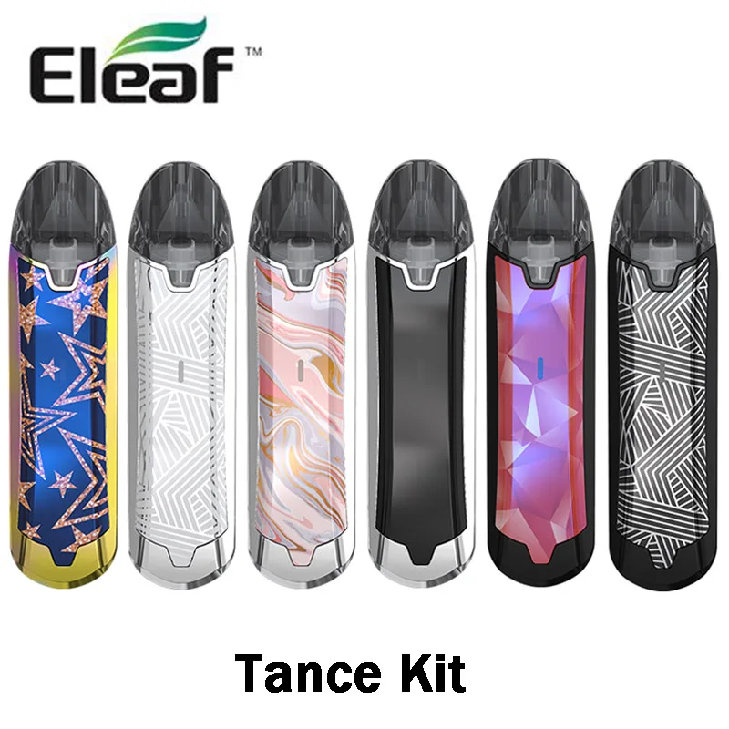 

Original Eleaf Tance Kit with Tance 580mAh Built in Battery 1.2ohm Tance Cartridge TYPE-C Cable Electronic Cigarette Vape Kit