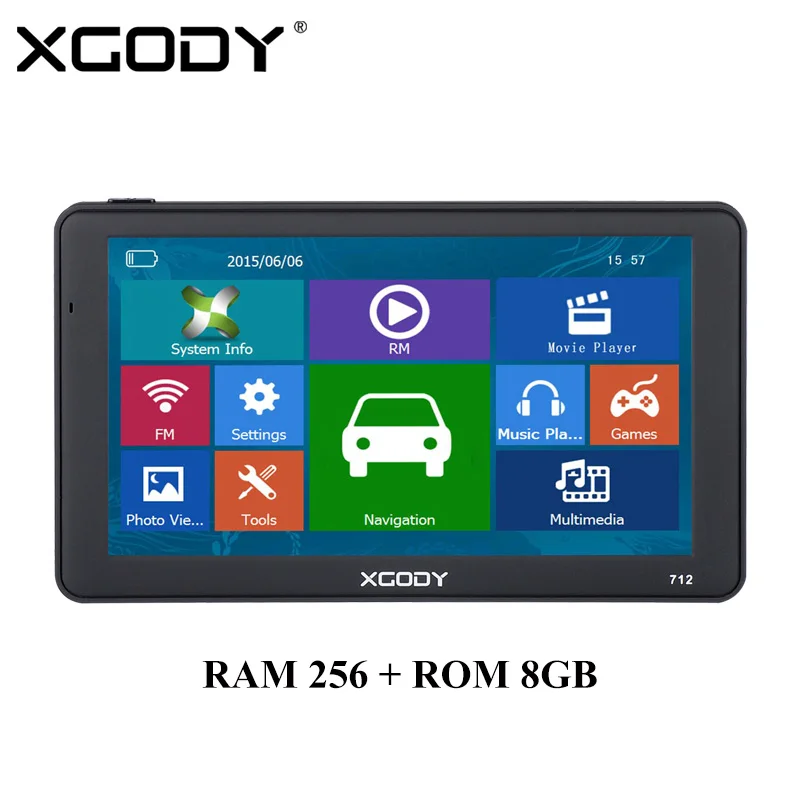 Xgody Inch Gps Navigation Mb Ram Gb Rom Car Truck Sat Nav Navigator With Xgody Inch Gps Navigation Mb Ram Gb Rom Car Truck Sat Nav Navigator With