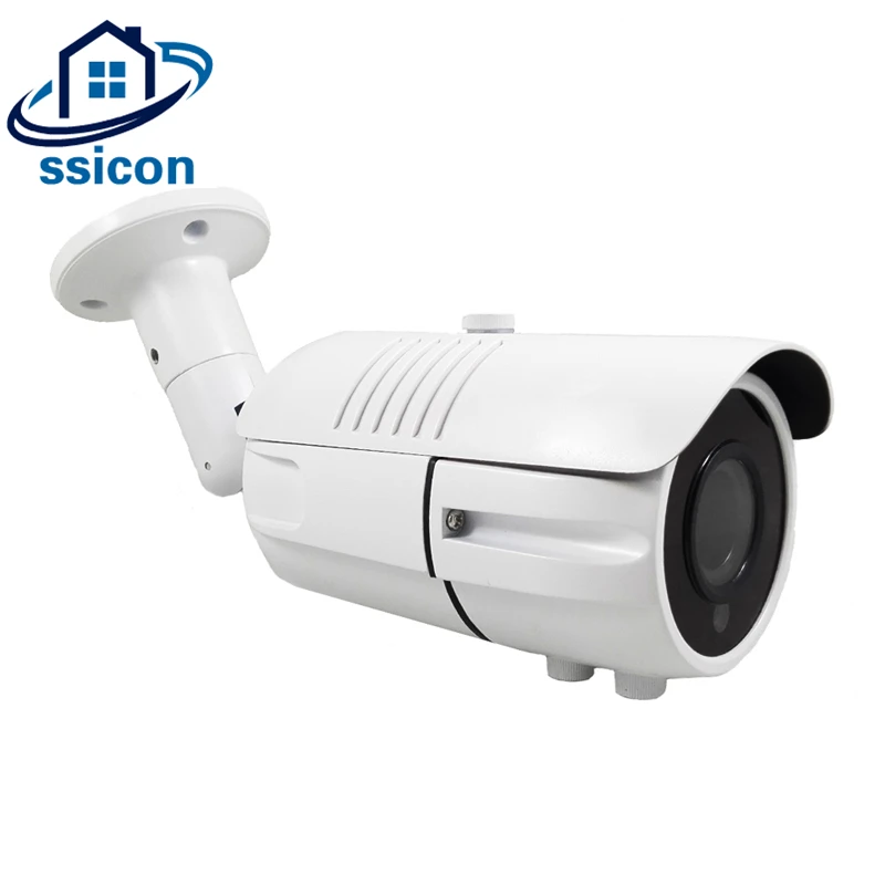 

SSICON H.265 5MP IP Camera Bullet Outdoor Waterproof Video Surveillance Cameras 2.8-12mm Zoom Lens ONVIF Security Camera