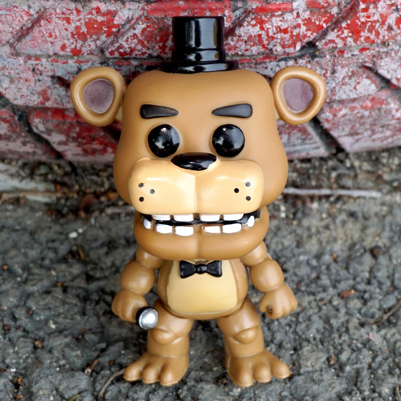 Five Nights At Freddy's FNAF 2 шт./компл. игрушки куклы Бонни и Чика Foxy Freddy 5 Fazbear кошмар