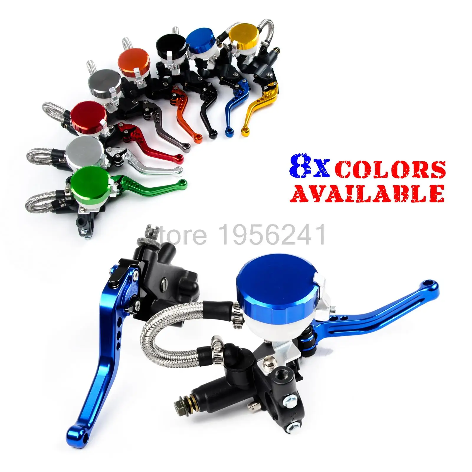 

Universal 7/8" Brake Master Cylinder Reservoir Lever For Yamaha YZ 80/85 125 250 250F 426F 450F YZF125 250 TTR WR XT 250