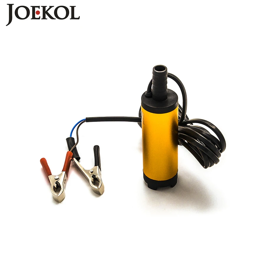 Free Shipping Mini 12v/24v Electric Fuel Transfer Pump,aluminium Alloy