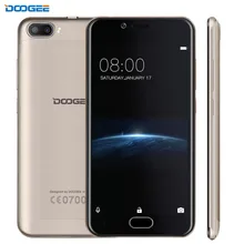 3G DOOGEE Shoot 2 1GB 8GB Dual Rear Cameras DTouch Fingerprint 5 0 inch Android 7