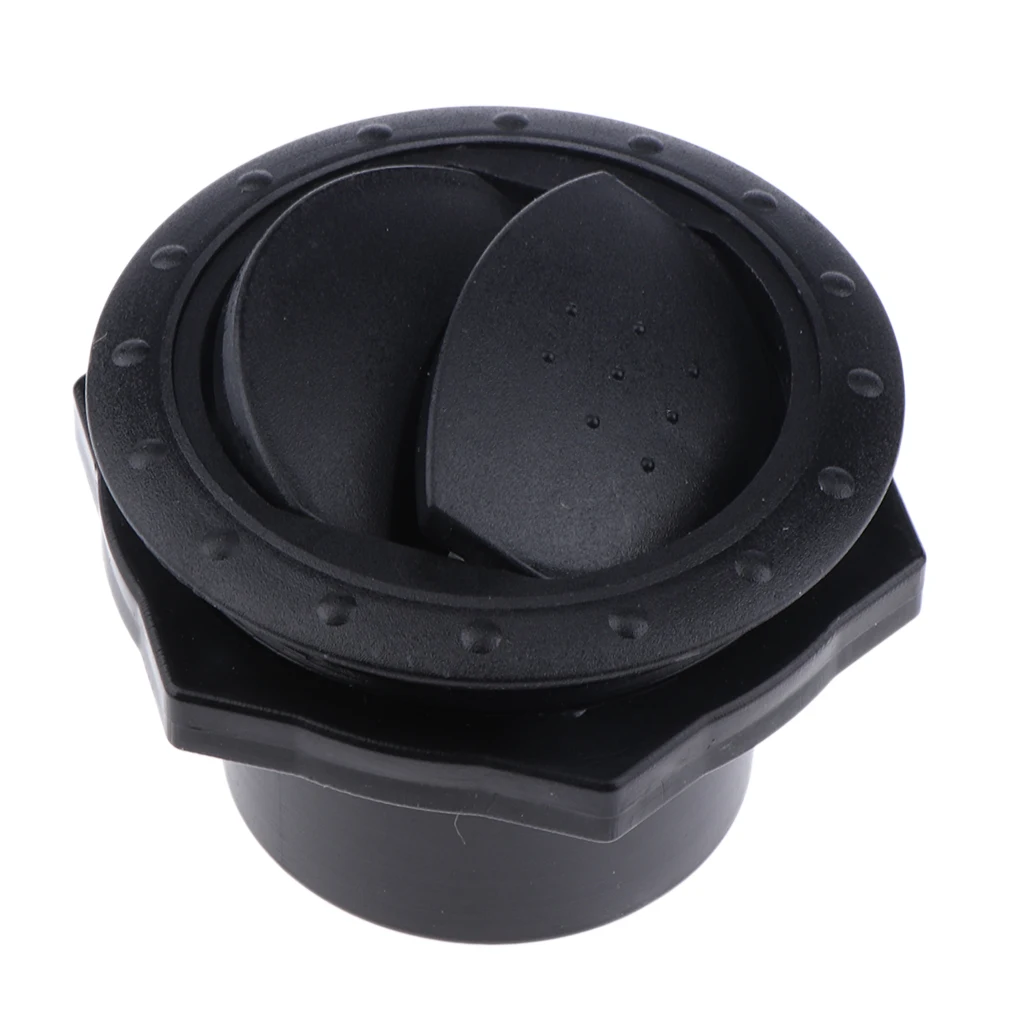 1 Pcs 70x45mm RV Motorhome Roof Vent Exhaust Air Flow Vent  Interior Black Durable ABS Plastic Air Vent Outlet Accessory
