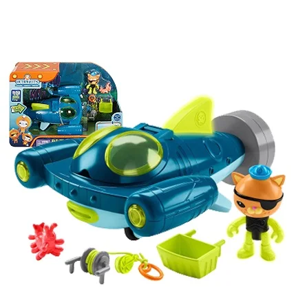 Бесплатная доставка оригинальная экшн фигурка автомобиля Octonauts GUP Q и Kwazii детская