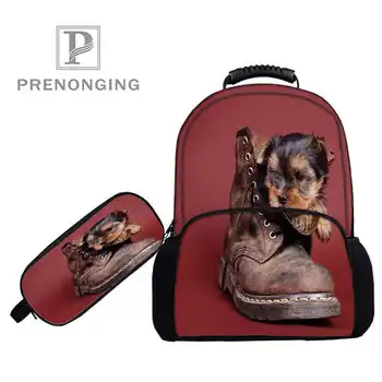 

Custom 17inch Cute-animal- Backpacks Pen Bags 3D Printing School Women Men Travel Bags Boys Girls Book Computers Bag#1031-2-14