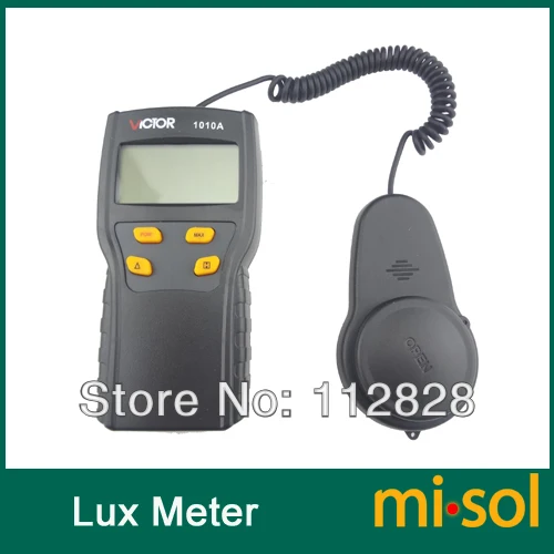 10 pcs/lot of Digital Lux Meter Photo Light Meter Lumens Testerlux