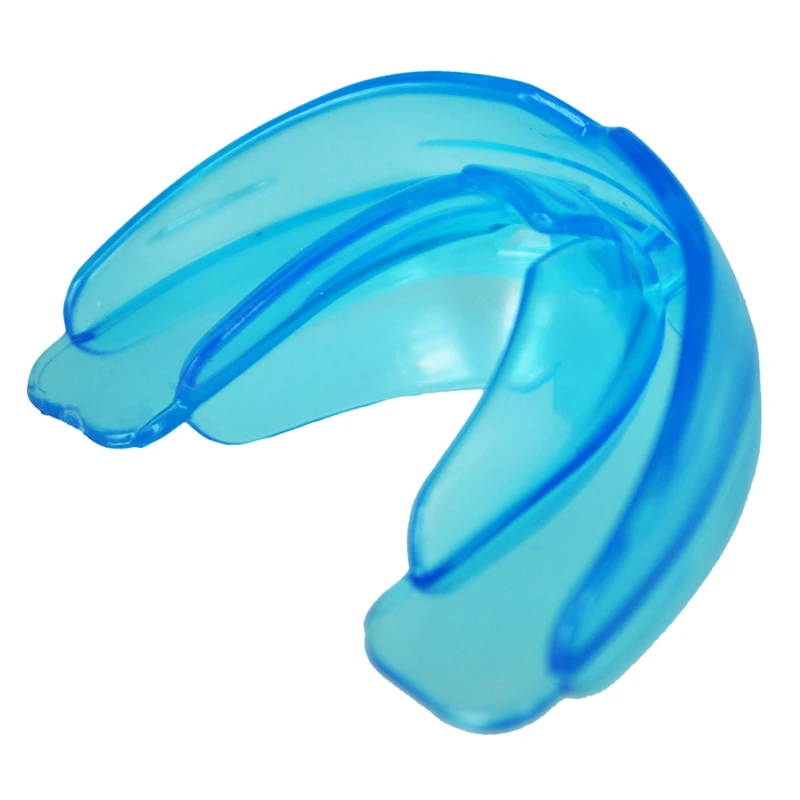 

NEW-BLUE MOUTH GUARD GUM SHIELD TRAY FOR BRUXISM / TEETH GRINDING / FAST DELIVERY