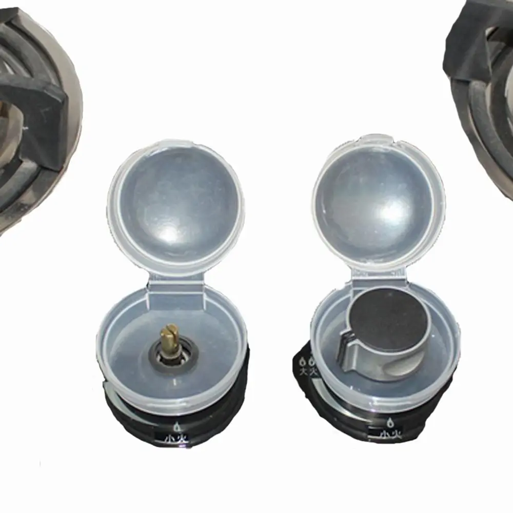 

2pcs Gas Range Knob Covers Control Switch Protection Plastic Kitchen Cooker Oven Stove Protector Guard for Baby Kids Safety