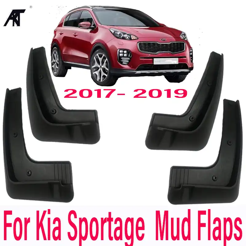 Set Molded Car Mud Flaps For Kia Sportage 2017 2018 2019 QL Mudflaps Splash Guards Mud Flap