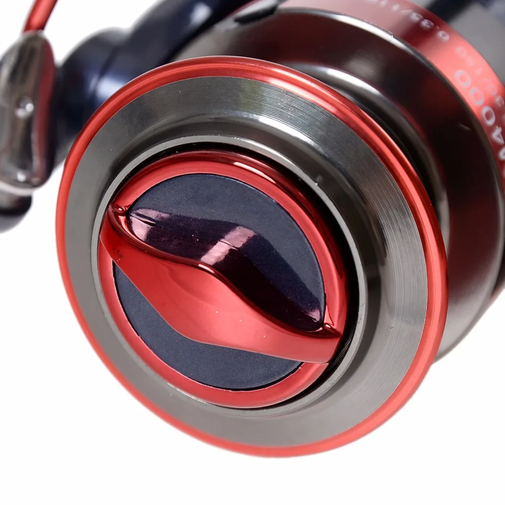 Günstige Neue Wasserdicht Spinning Angelrollen Links Rechts Griff Metall Spool 12BB metall kipphebel 2000 7000 angeln rad