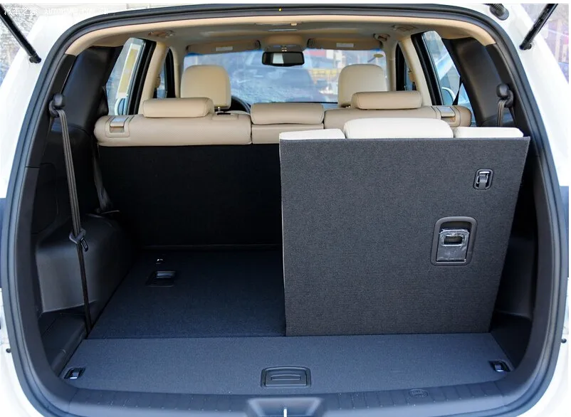 Хорошо! Специальные коврики для багажника для hyundai Santa Fe 7 мест 2012-2009 прочные коврики для багажника для Santafe 2010