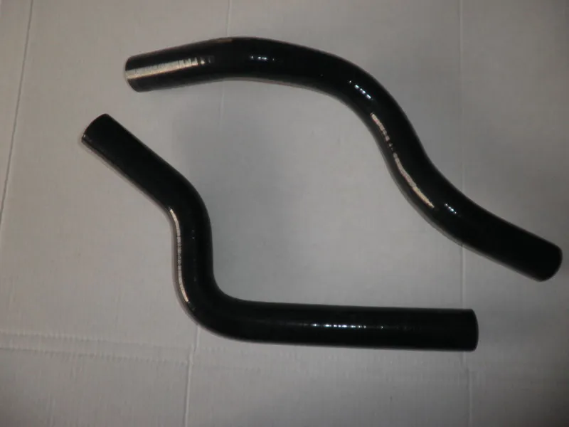 Черный Абсолютно силиконовый шланг радиатора для Mitsubishi Eclipse DSM 1990-1994 90 91 92 93 94 - Цвет: Черный