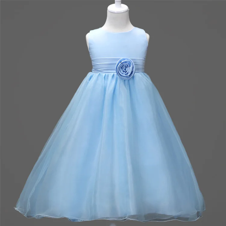 Fashion Simple Light Blue White Pink Sleeveless Red Pink White