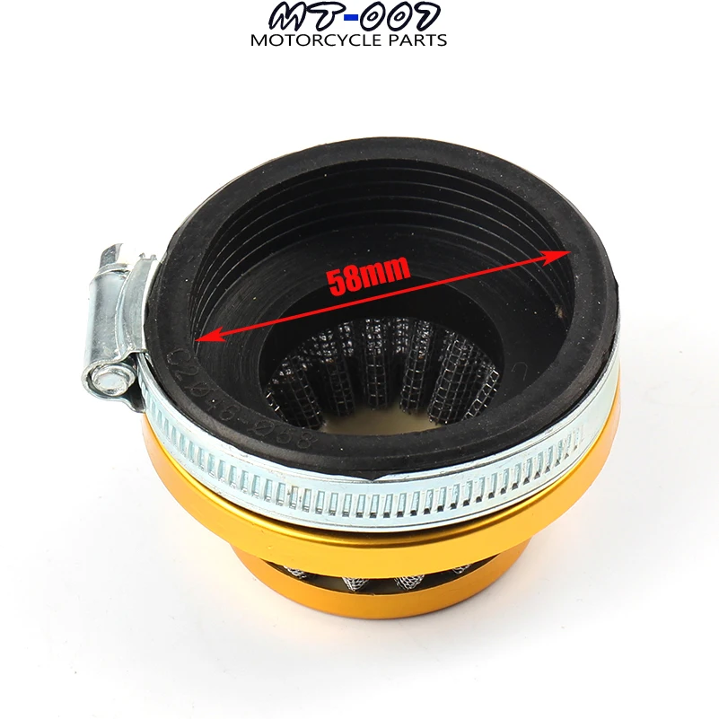 2-stroke 49cc de refrigeración de aire de motor con irridium C7 bujía cigüeñal de círculo completo HP y carburador de carreras/fábrica al por mayor