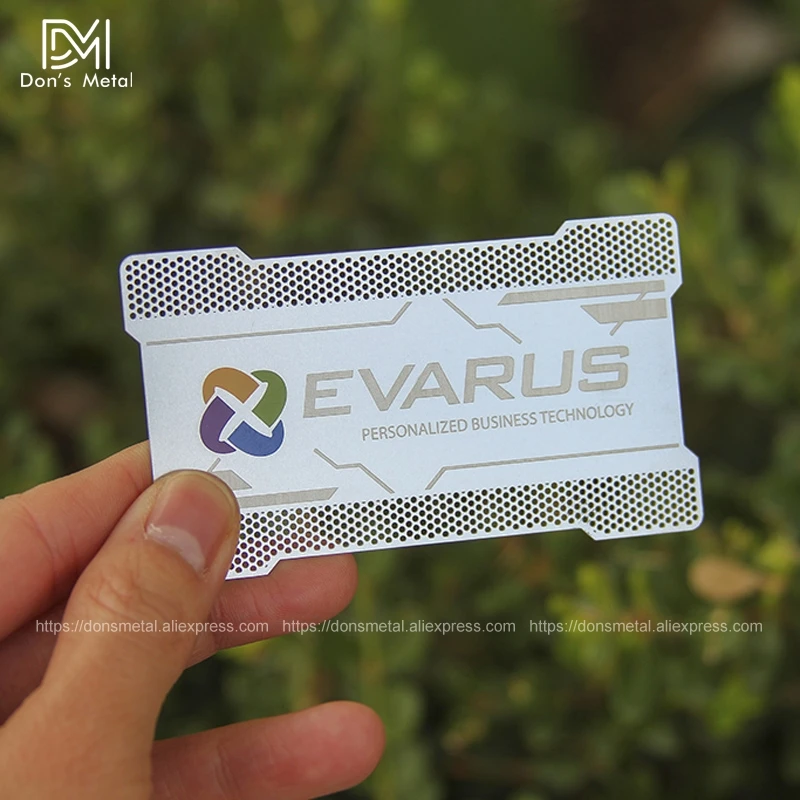 High - grade metal business card metal membership card custom personalized business card design stainless steel business card 