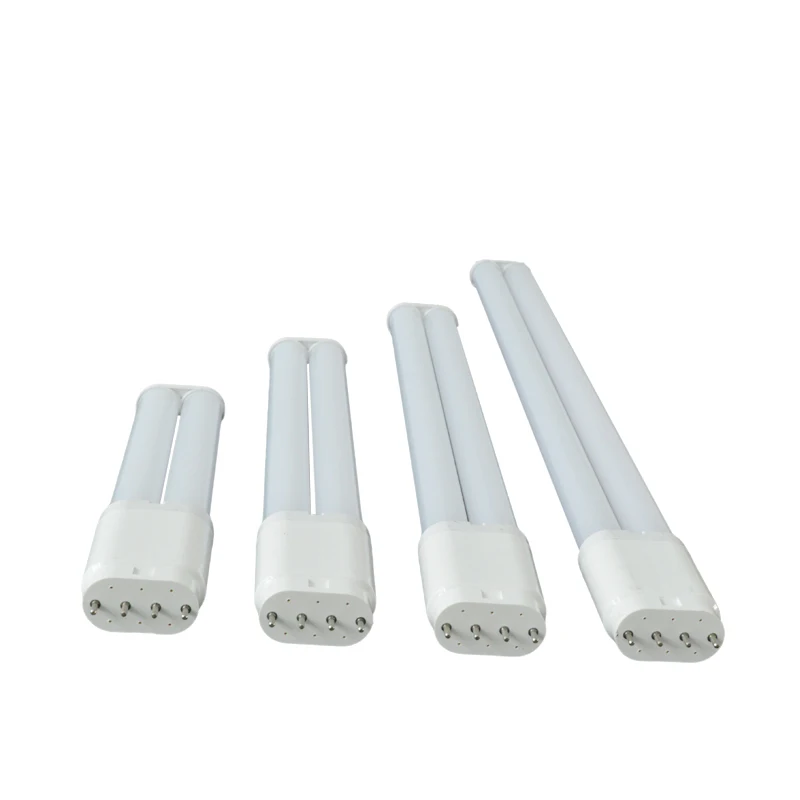 4 pin led 2g11 штекер света молочный CFL замена u образной формы 2G11 светодиодные двойные