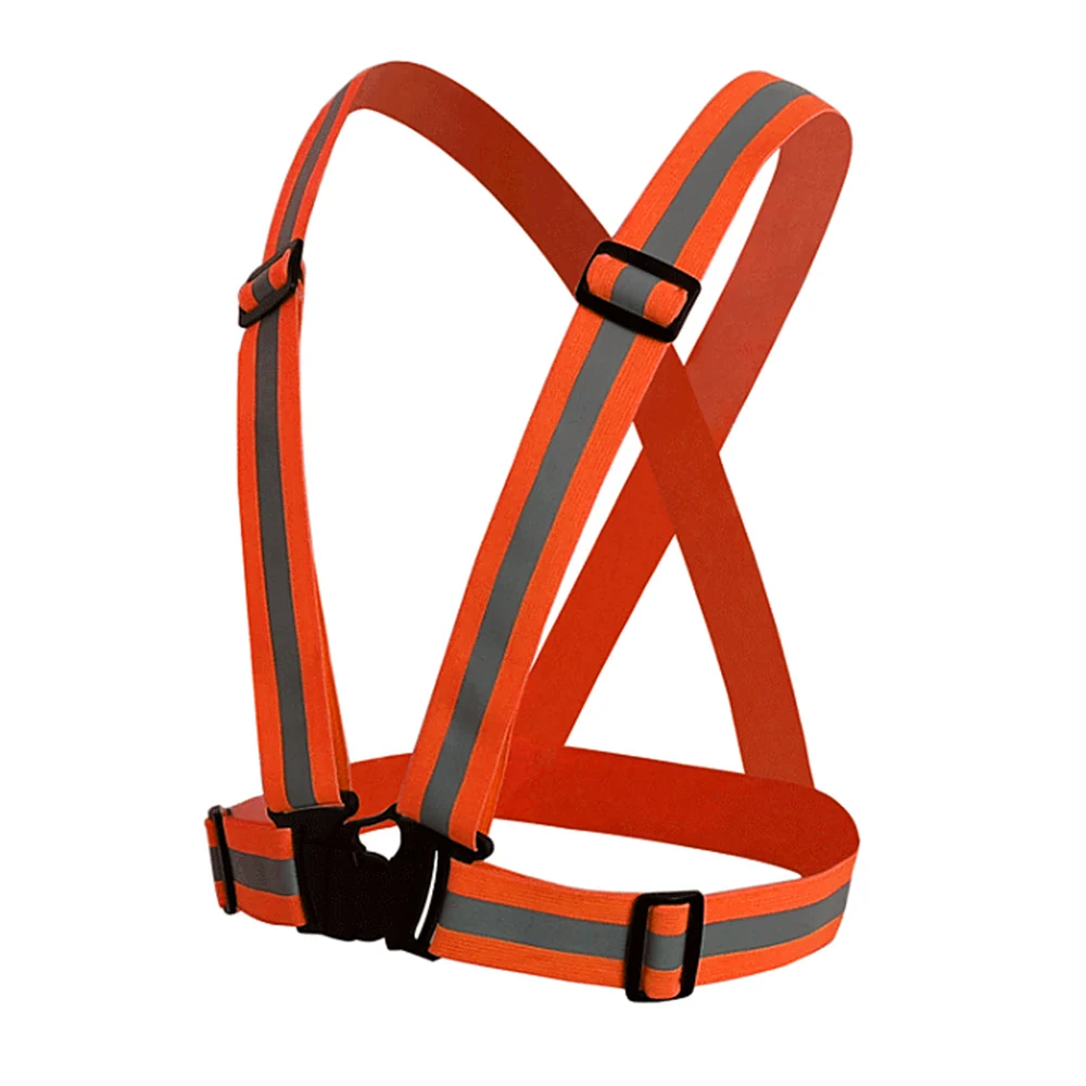 Buy Fluorescent Green Orange red Reflective Strap