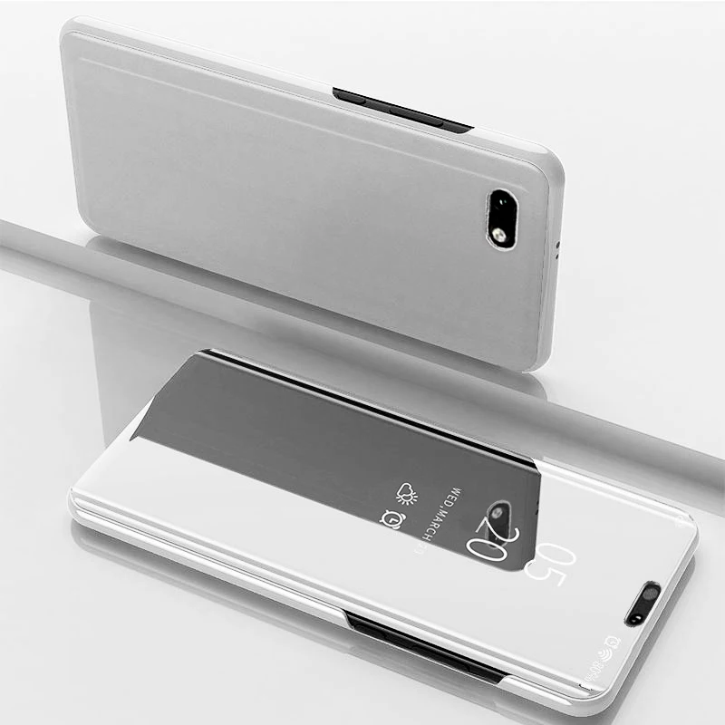 Soaptree Smart mi rror флип чехол для телефона для Xiao mi 9 SE чехол Прозрачный чехол для Xiao mi Red mi Go K20 mi 9T Pro чехлы на заднюю панель