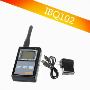 

IBQ102 Handheld Digital Frequency Counter Meter Wide Range 10Hz-2.6GHz for Baofeng Yaesu Kenwood Radio Portable Frequency Meter