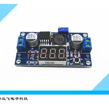 1 шт. LM2577 DC-DC Повышающий Модуль Цифровой вольтметр показывает выходному проводу импульсная схема доски 3A