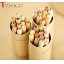 Tofoco 12 шт. Книги по искусству цветные карандаши Рисование эскизов Mitsubishi Цвет карандаш школьные принадлежности Secret Авангард карандаш