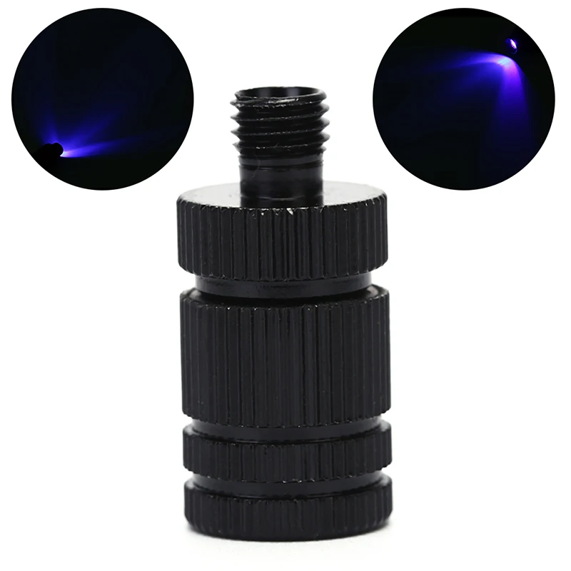 black Archery Fiber Optic Thread LED Sight Light Universal for Compound