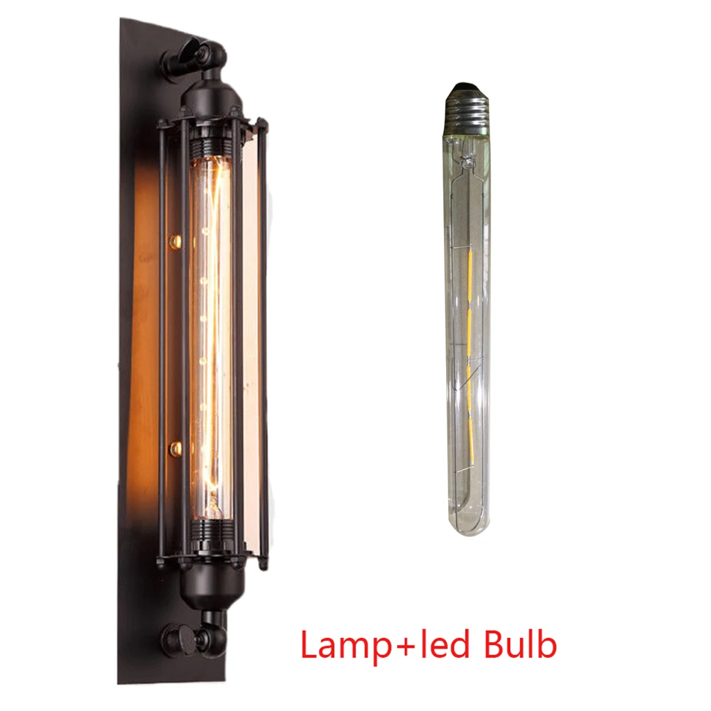 

E27 Bar Hotel Vintage Easy Install Retro Indoor Industrial Iron Structure Cafe Decorative Restaurant Wall Lamp Corridor