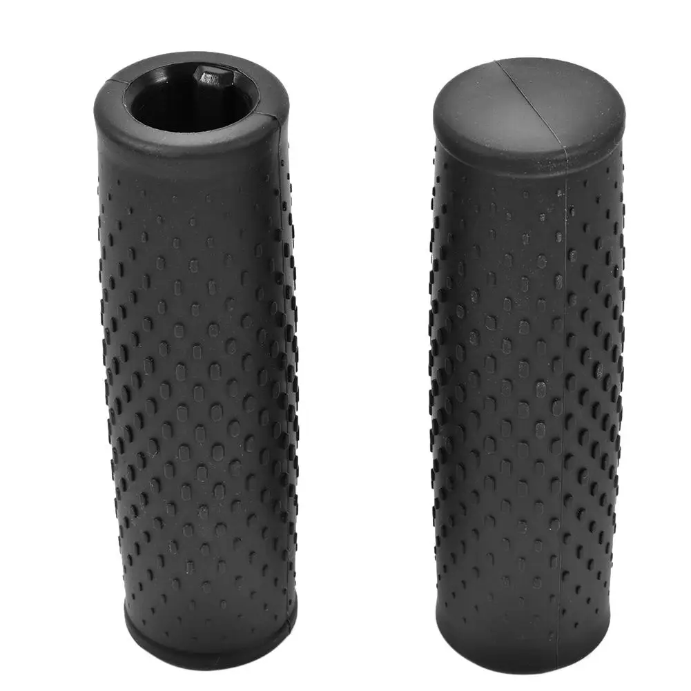 2PCS Handlebar Grips Silicone Anti-skid Soft Rubber Handlebar Grips For Xiaomi M365 Scooter Accessories Handlebar Cover